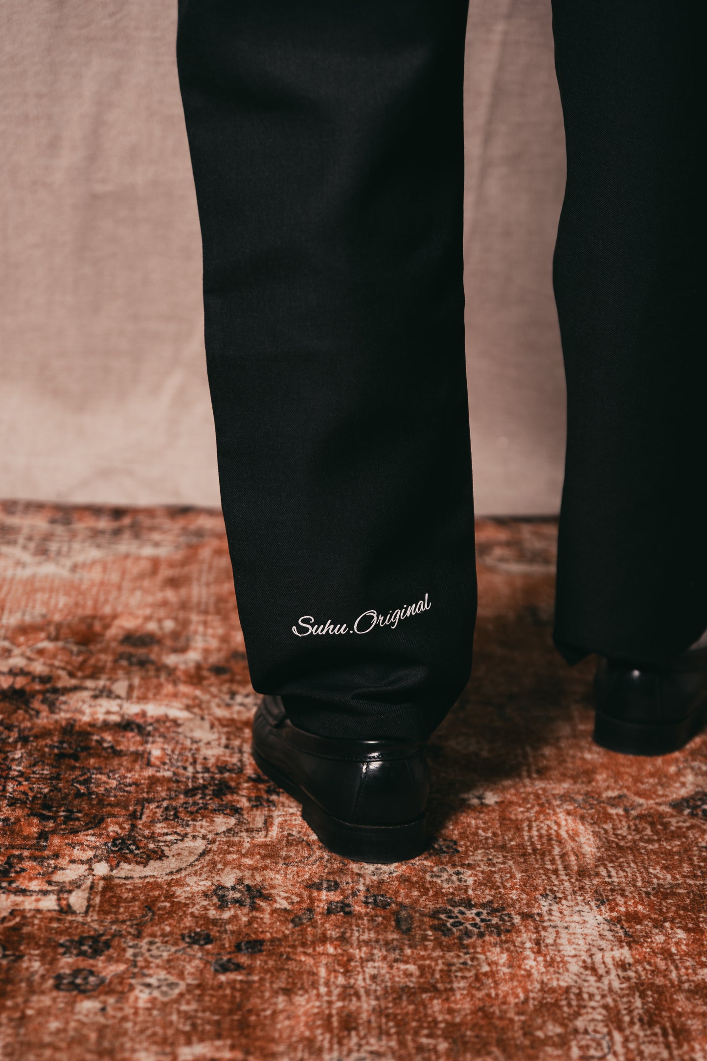 SUHU DATE NIGHT PANTS, DARK GREY