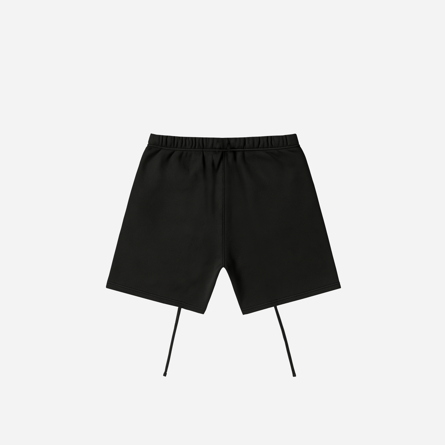 SUHU LOGO SHORTS, BLACK