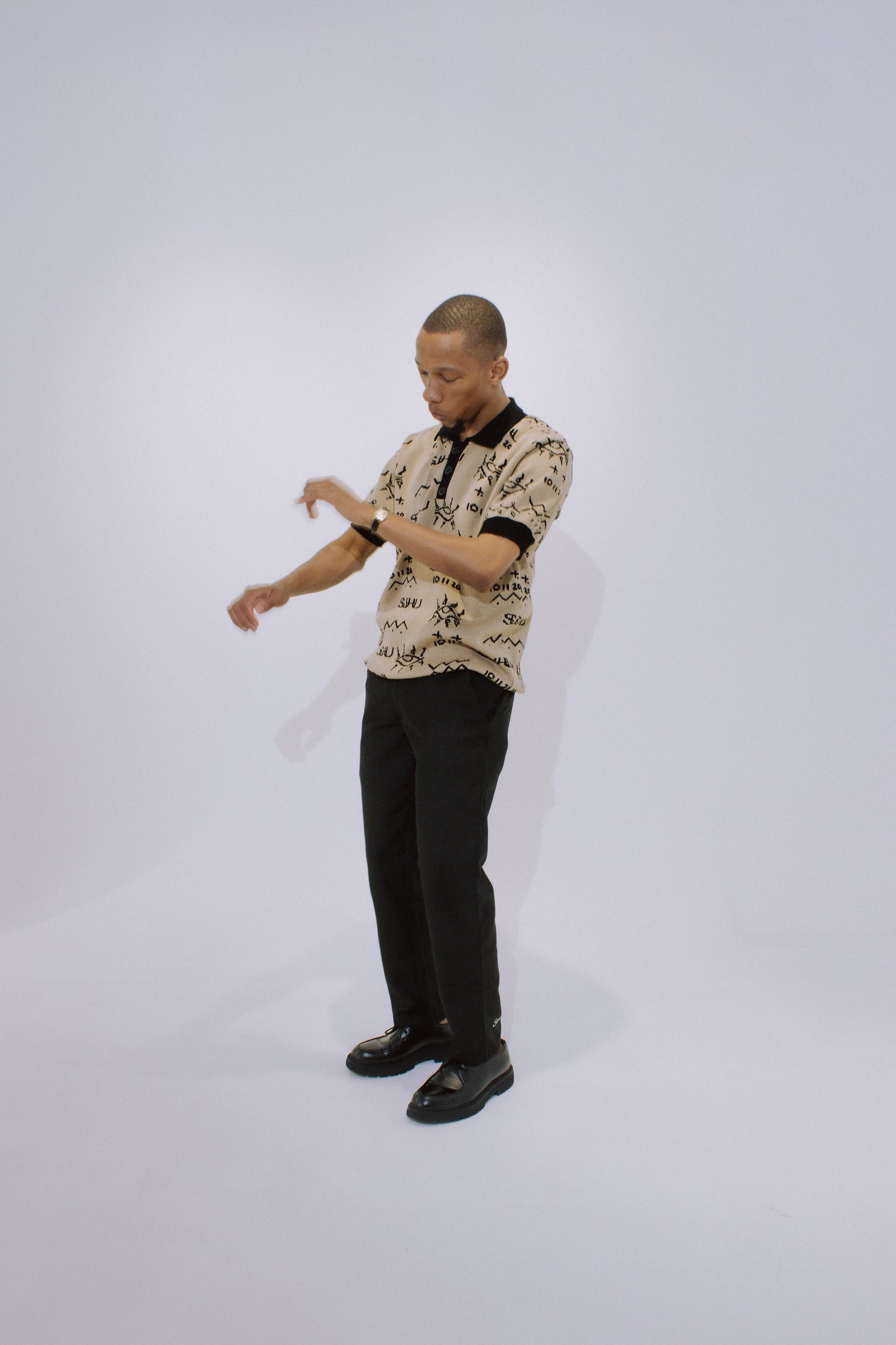 SUHU EYE KNITTED GOLFER