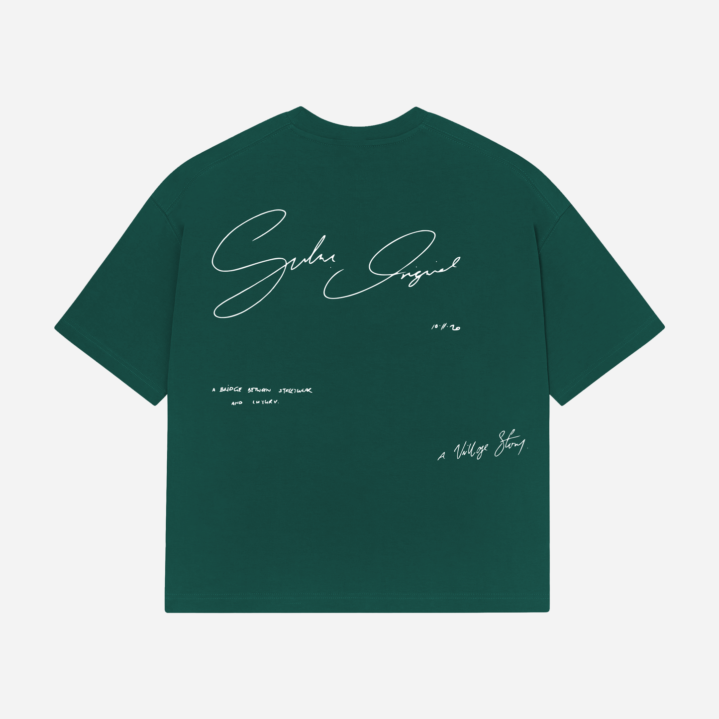 THE SUHU SIGNATURE T-SHIRT, GREEN