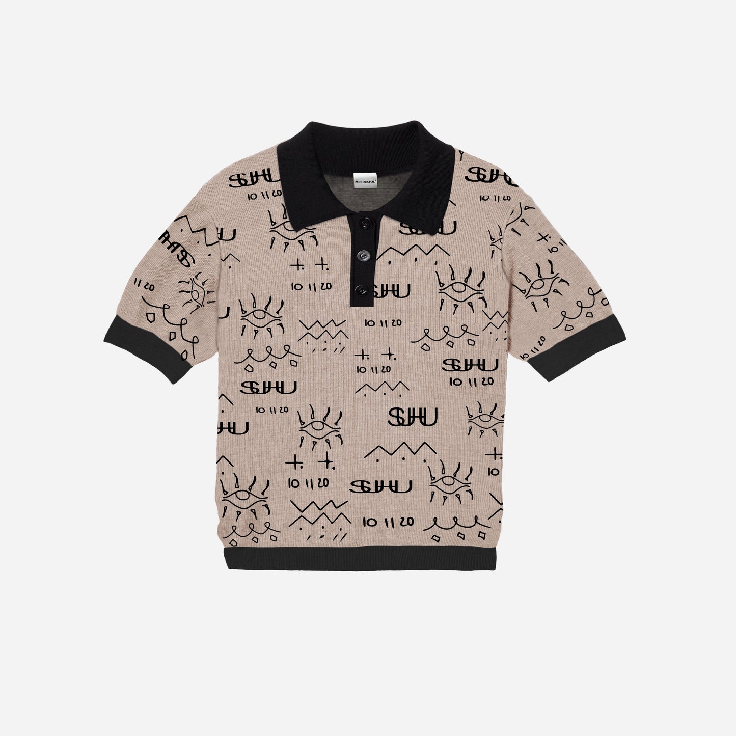 SUHU EYE KNITTED GOLFER
