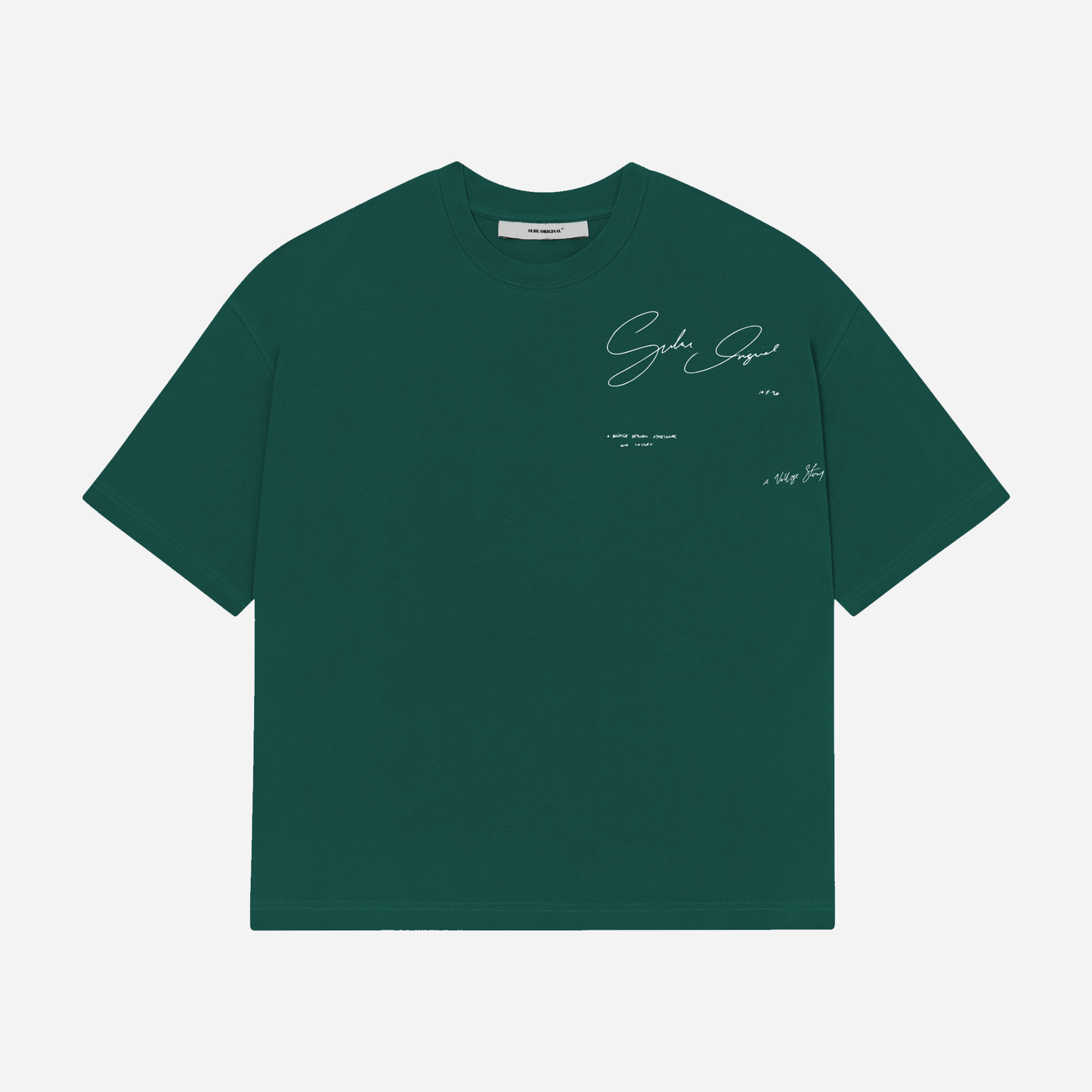 THE SUHU SIGNATURE T-SHIRT, GREEN