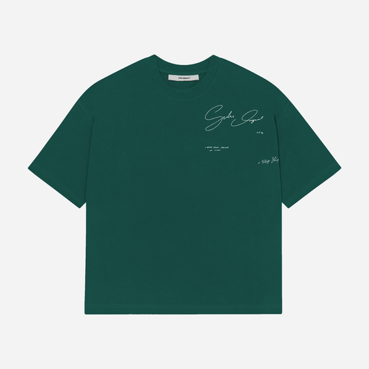 THE SUHU SIGNATURE T-SHIRT, GREEN