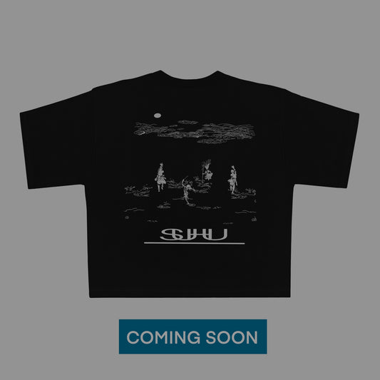 SUHU, DANCERS T-SHIRT, BLACK