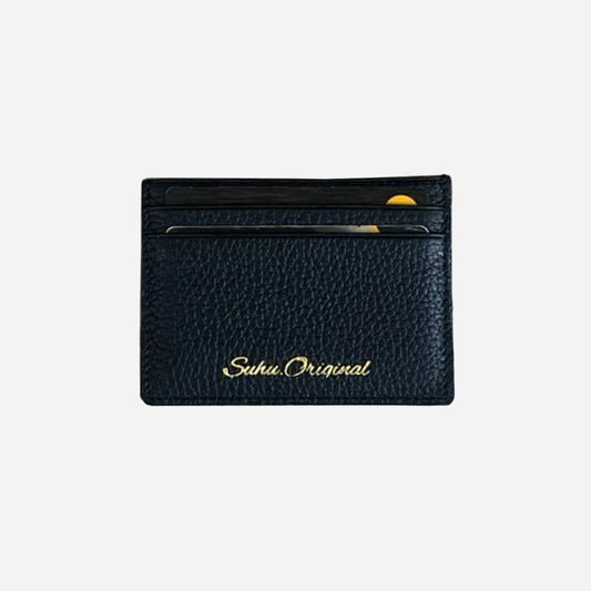 SUHU LEATHER CARDHOLDER (black)