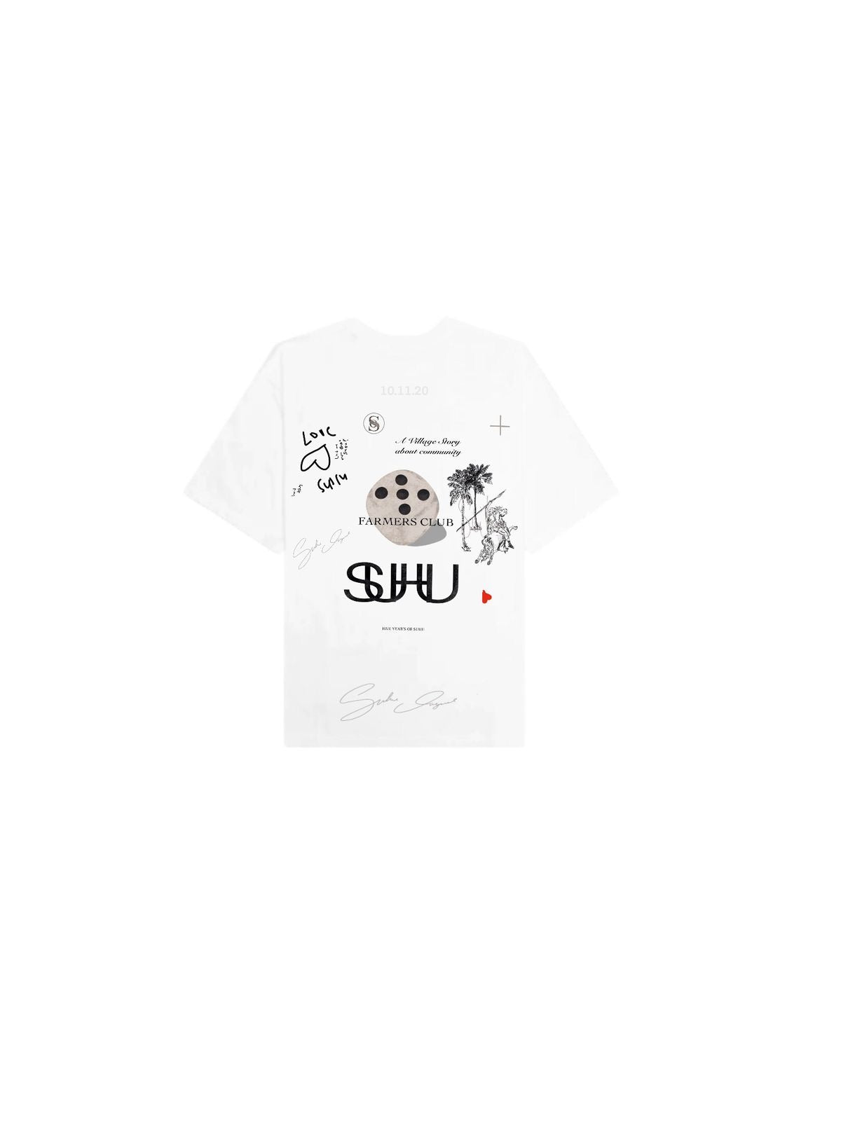 SUHU ANNIVERSARY T-SHIRT WHITE