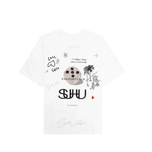SUHU ANNIVERSARY T-SHIRT WHITE