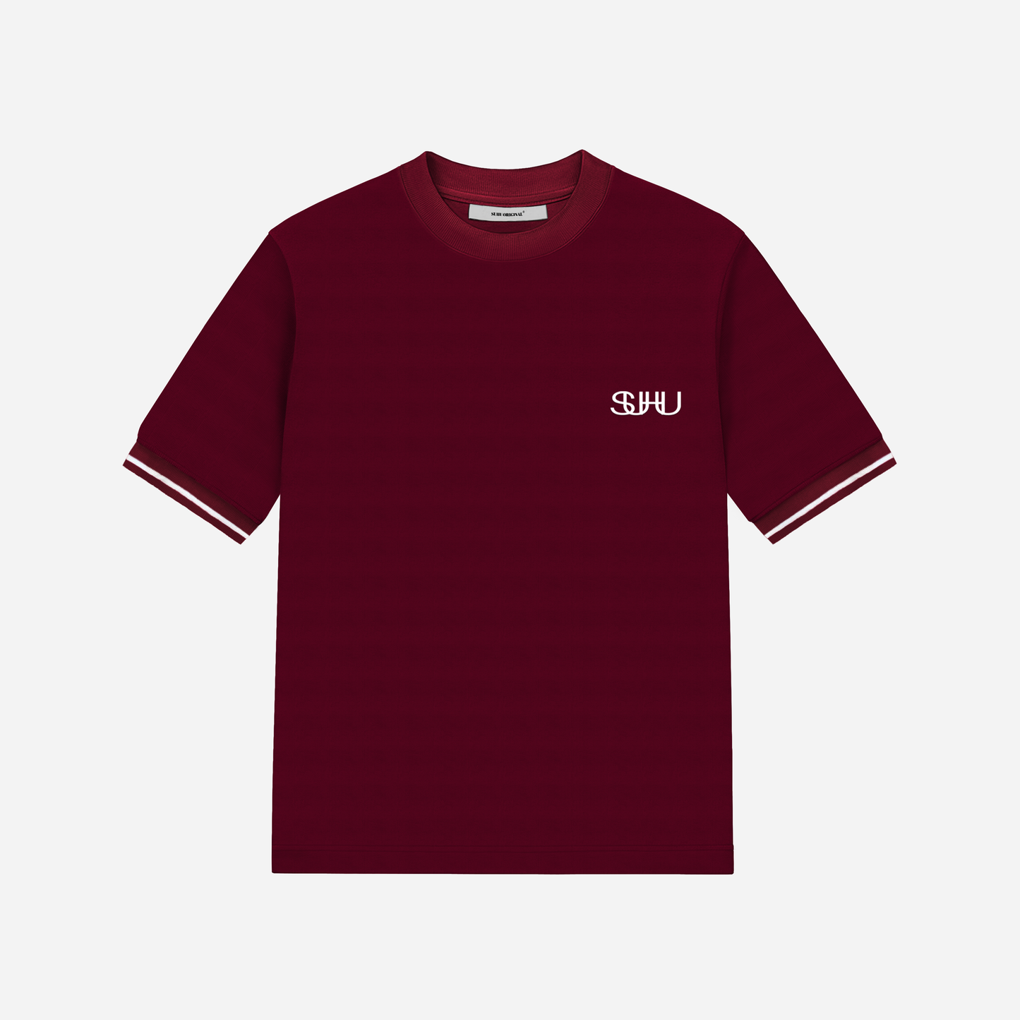 SUHU DATE NIGHT TOP, BURGUNDY
