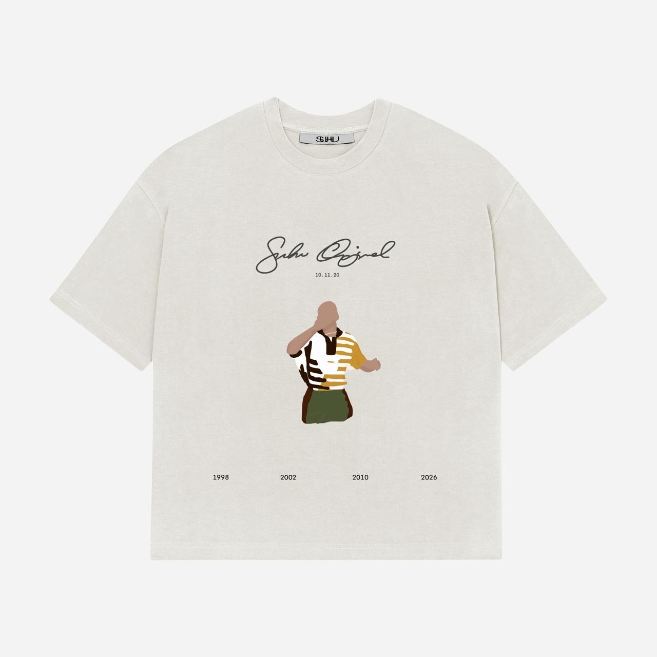 SUHU, FOOTBALL ICON T-SHIRT, NUDE