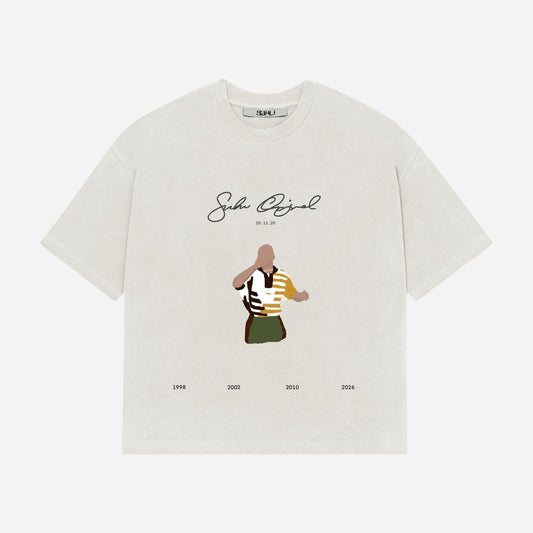 SUHU, FOOTBALL ICON T-SHIRT, NUDE