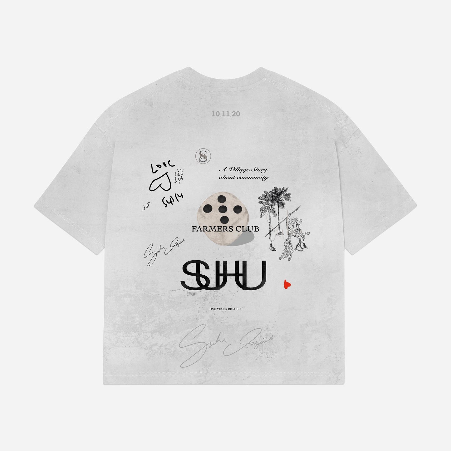 SUHU ANNIVERSARY T-SHIRT WHITE