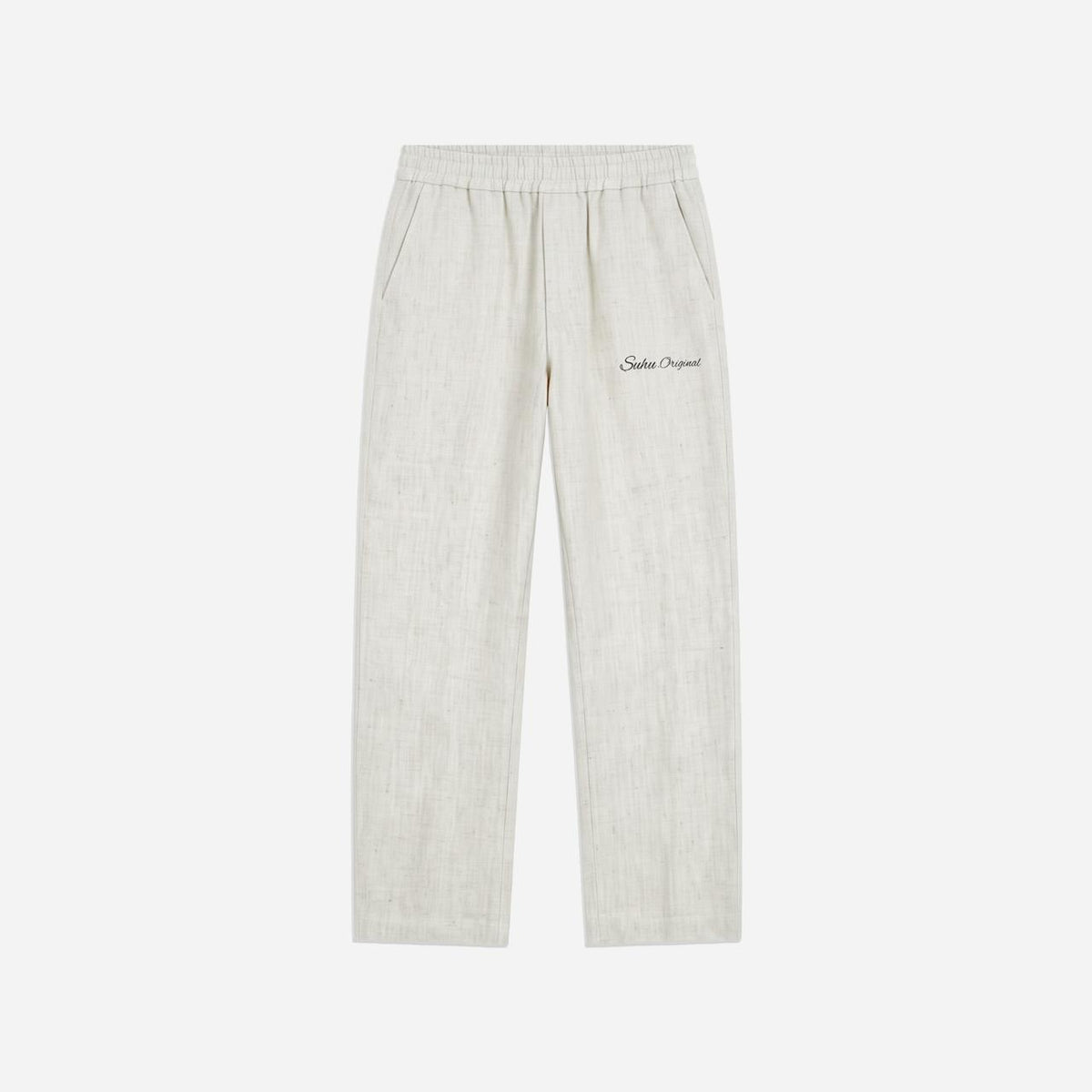 SUHU Nude Linen Pants