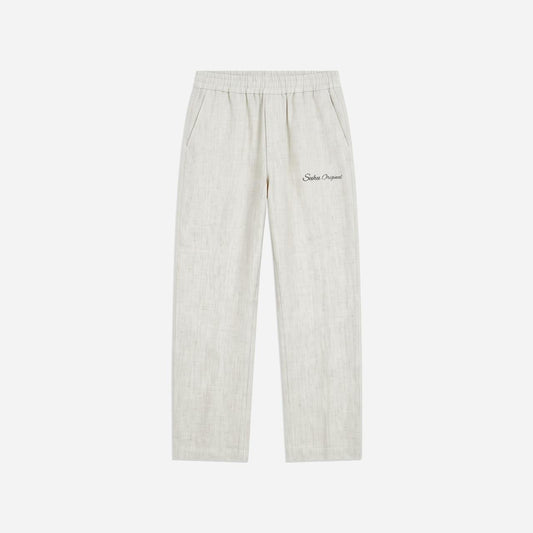 SUHU Nude Linen Pants