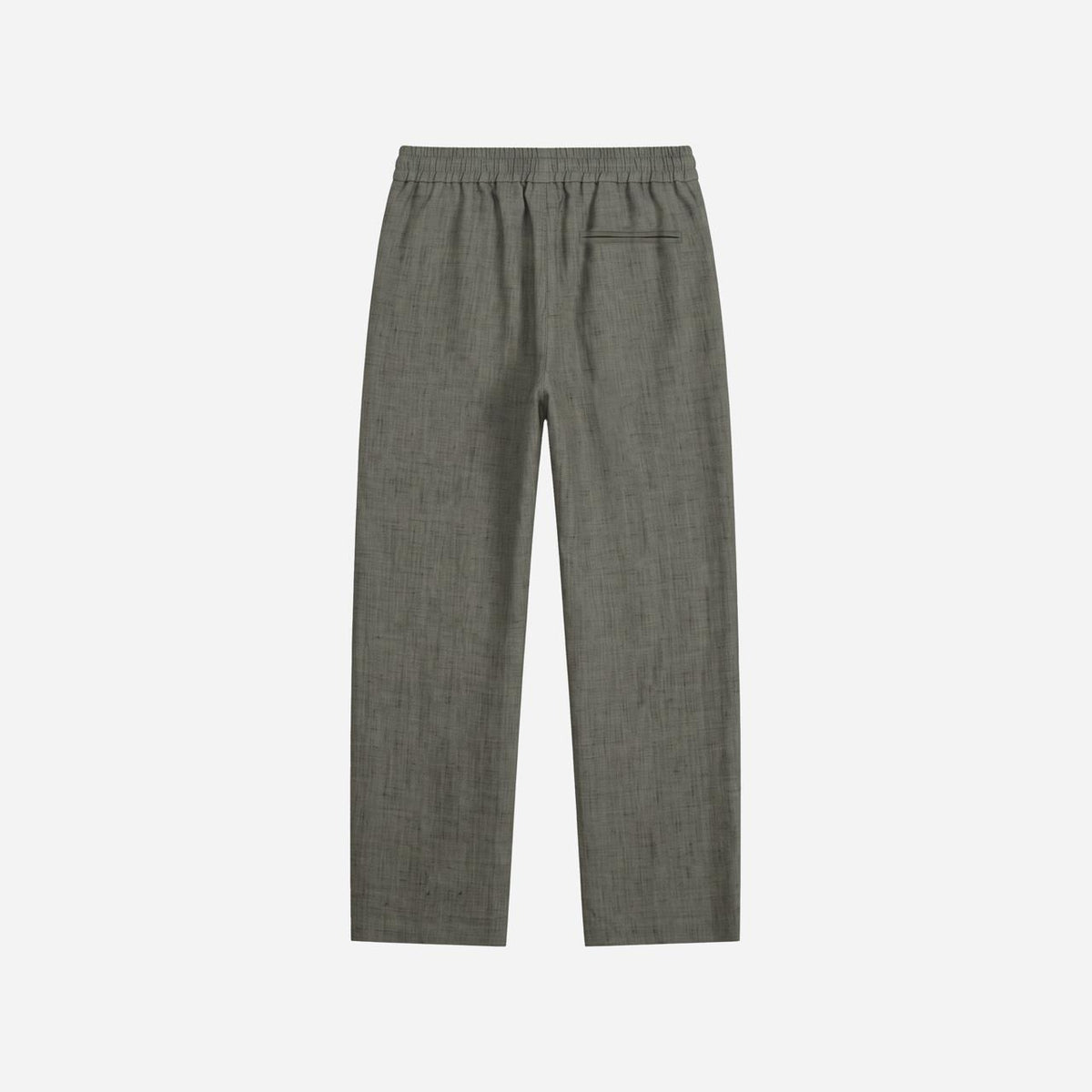 SUHU Aged Green Linen Pants