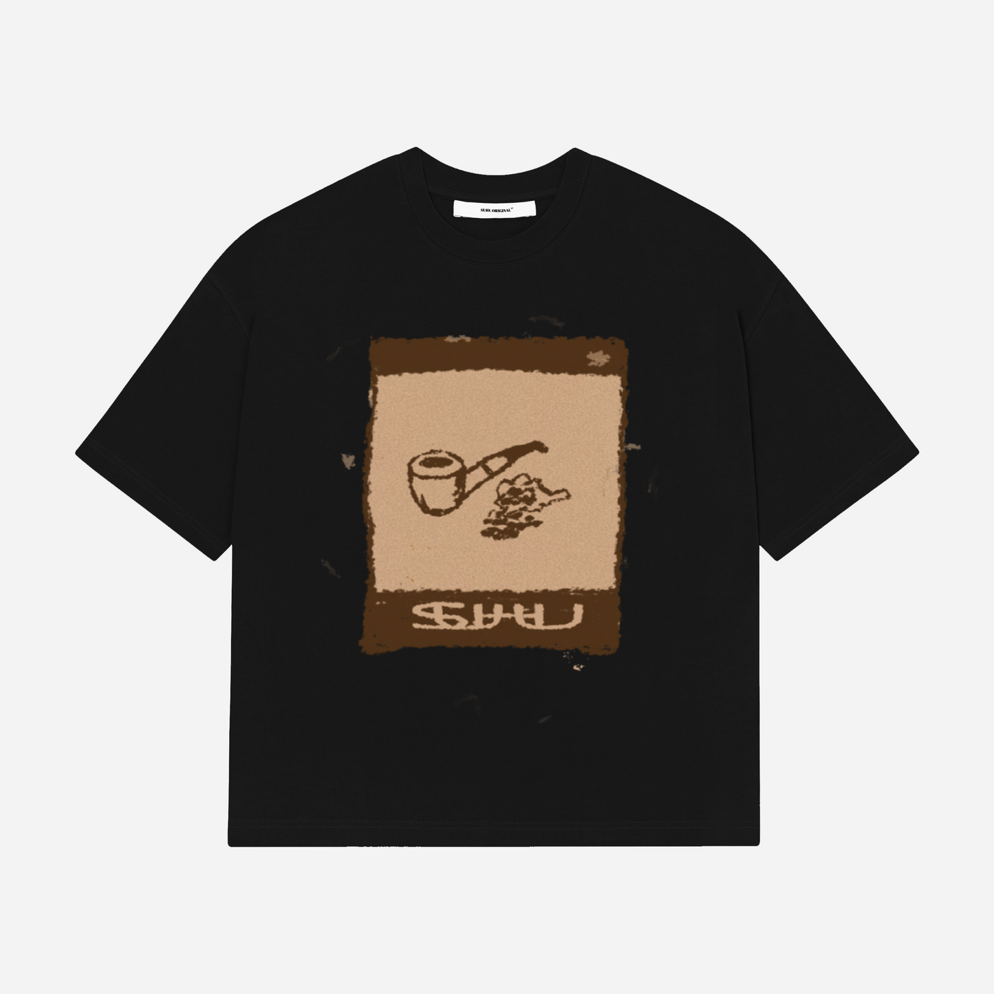 SUHU, Inqawe T-SHIRT, BLACK