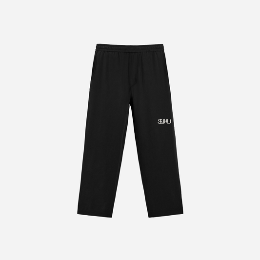 SUHU LOGO SWEATPANT, BLACK
