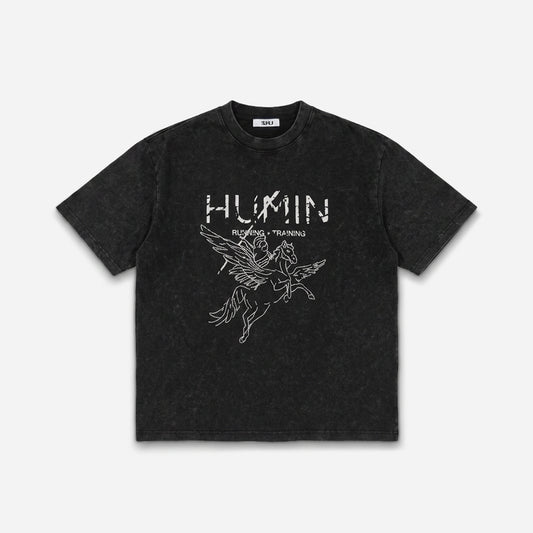 HUMIN Distressed Training Top