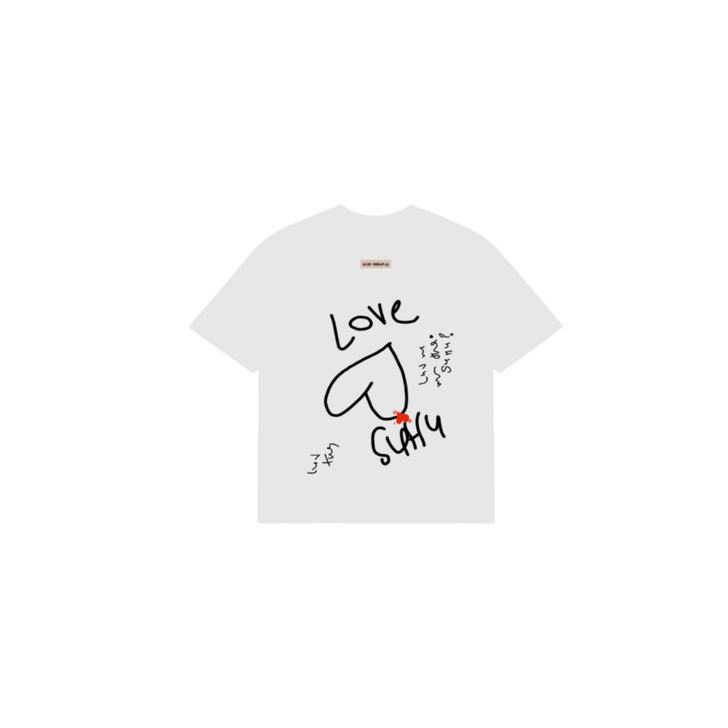 LOVE, SUHU T-SHIRT (White)