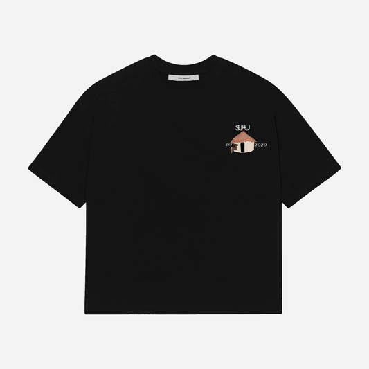 SUHU HUT T-SHIRT, BLACK
