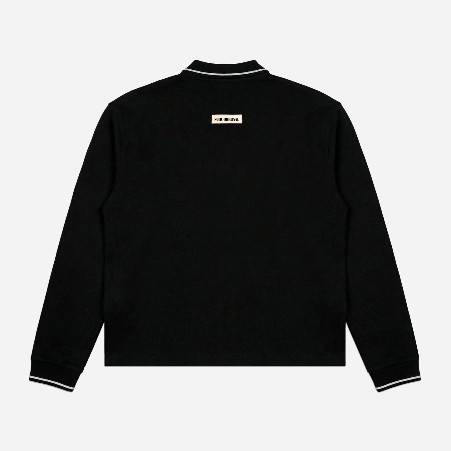 SUHU FULL ZIP DATE TOP, BLACK