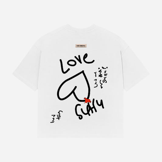 LOVE, SUHU T-SHIRT (WHITE)