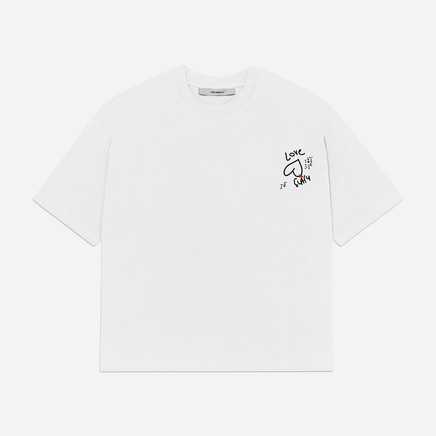 LOVE, SUHU T-SHIRT (WHITE)