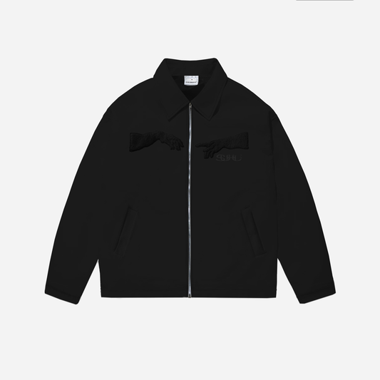 SUHU HANDS OF GOD JACKET, BLACK