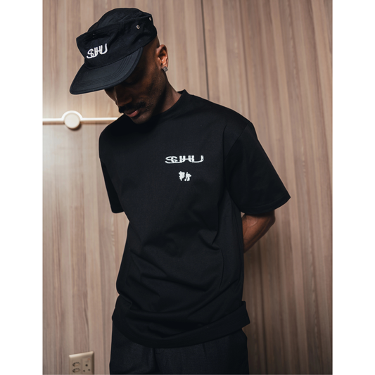 SUHU, MINI DANCERS T-SHIRT, BLACK